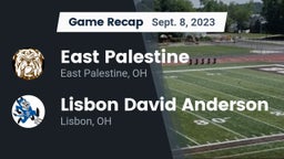 Recap: East Palestine  vs. Lisbon David Anderson  2023