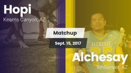 Matchup: Hopi vs. Alchesay  2017