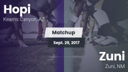Matchup: Hopi vs. Zuni  2017