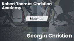 Matchup: Robert Toombs  vs. Georgia Christian  2016