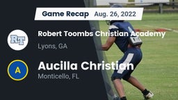 Recap: Robert Toombs Christian Academy  vs. Aucilla Christian  2022