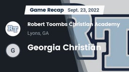 Recap: Robert Toombs Christian Academy  vs. Georgia Christian 2022