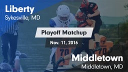 Matchup: Liberty  vs. Middletown  2016