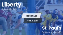 Matchup: Liberty  vs. St. Paul's  2017