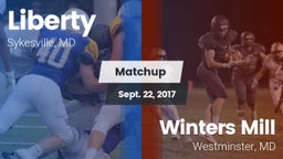 Matchup: Liberty  vs. Winters Mill  2017