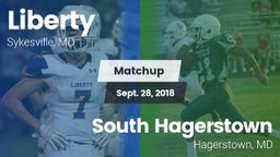 Matchup: Liberty  vs. South Hagerstown  2018