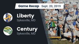 Recap: Liberty  vs. Century  2019