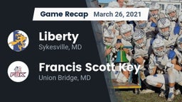 Recap: Liberty  vs. Francis Scott Key  2021