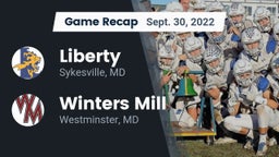 Recap: Liberty  vs. Winters Mill  2022