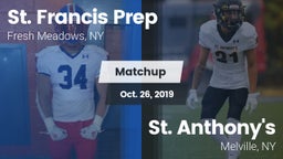 Matchup: St. Francis Prep vs. St. Anthony's  2019