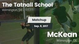 Matchup: Tatnall vs. McKean  2017