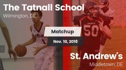 Matchup: Tatnall vs. St. Andrew's  2018