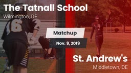 Matchup: Tatnall vs. St. Andrew's  2019