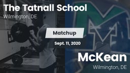 Matchup: Tatnall vs. McKean  2020