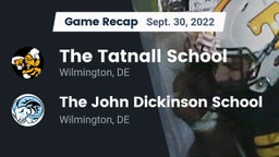 Recap: The Tatnall School vs. The John Dickinson School 2022