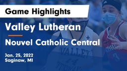 Valley Lutheran  vs Nouvel Catholic Central  Game Highlights - Jan. 25, 2022