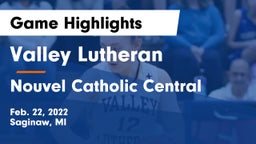 Valley Lutheran  vs Nouvel Catholic Central  Game Highlights - Feb. 22, 2022
