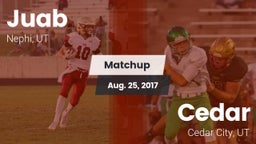 Matchup: Juab vs. Cedar  2017