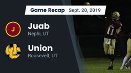 Recap: Juab  vs. Union  2019