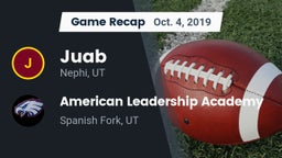 Recap: Juab  vs. American Leadership Academy  2019