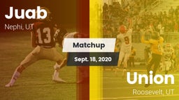 Matchup: Juab vs. Union  2020