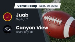 Recap: Juab  vs. Canyon View  2022