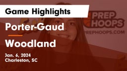 Porter-Gaud  vs Woodland  Game Highlights - Jan. 6, 2024