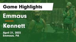Emmaus  vs Kennett  Game Highlights - April 21, 2023