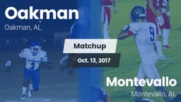 Matchup: Oakman vs. Montevallo  2017