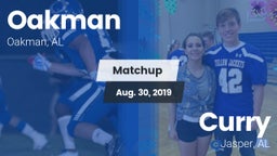 Matchup: Oakman vs. Curry  2019