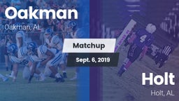 Matchup: Oakman vs. Holt  2019