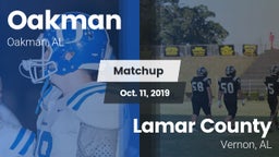 Matchup: Oakman vs. Lamar County  2019