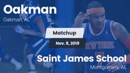 Matchup: Oakman vs. Saint James School 2019