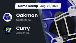Recap: Oakman  vs. Curry  2020
