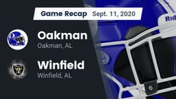 Recap: Oakman  vs. Winfield  2020