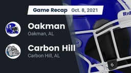 Recap: Oakman  vs. Carbon Hill  2021