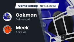 Recap: Oakman  vs. Meek  2023