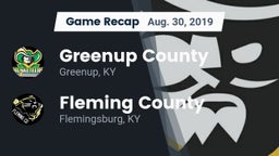 Recap: Greenup County  vs. Fleming County  2019