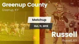 Matchup: Greenup County vs. Russell  2019