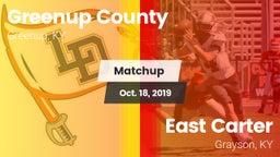 Matchup: Greenup County vs. East Carter  2019