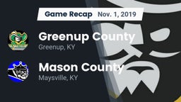 Recap: Greenup County  vs. Mason County  2019