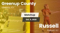 Matchup: Greenup County vs. Russell  2020