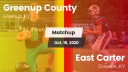 Matchup: Greenup County vs. East Carter  2020