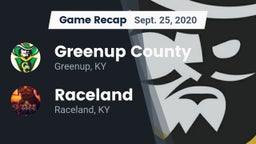 Recap: Greenup County  vs. Raceland  2020