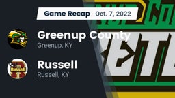 Recap: Greenup County  vs. Russell  2022