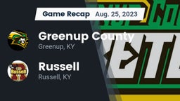 Recap: Greenup County  vs. Russell  2023