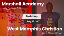 Matchup: Marshall Academy vs. West Memphis Christian  2017