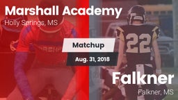 Matchup: Marshall Academy vs. Falkner  2018