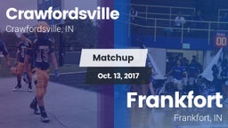 Matchup: Crawfordsville vs. Frankfort  2017