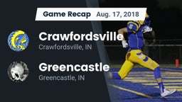 Recap: Crawfordsville  vs. Greencastle  2018
